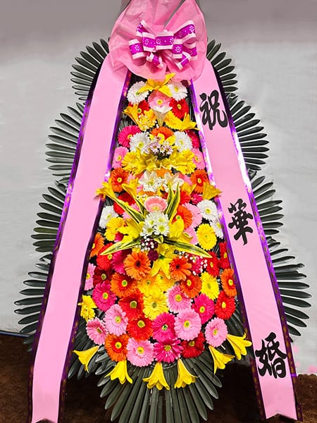 해외 지사 임직원분들이 보낸 뜻깊은 축하 꽃배달